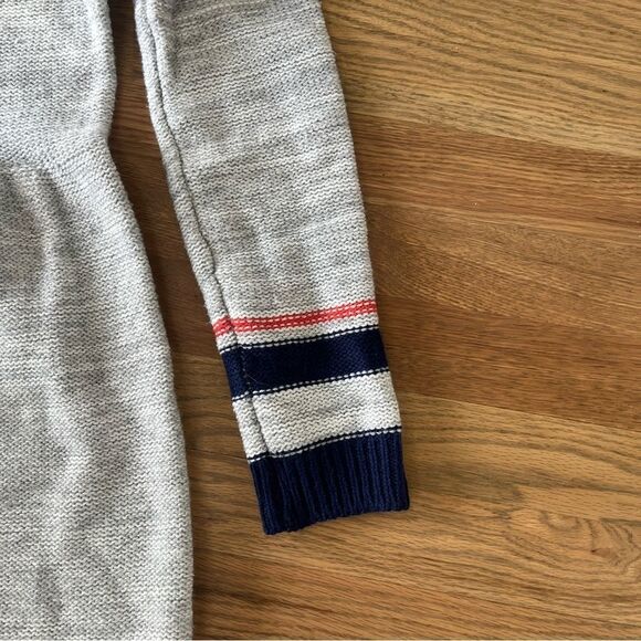 THML Gray Knit Flare Sweater Dress - Picture 7 of 10